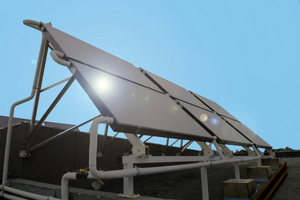 Capteur solaire du stade Fournier