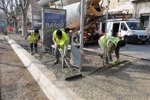 Travaux d'accessibilité de la halte Clemenceau