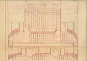 L'intérieur du théâtre, la réfection 1951 (ACA, M68)