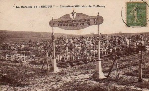 Nécropole de Belleray, carte postale, coll. part. DR