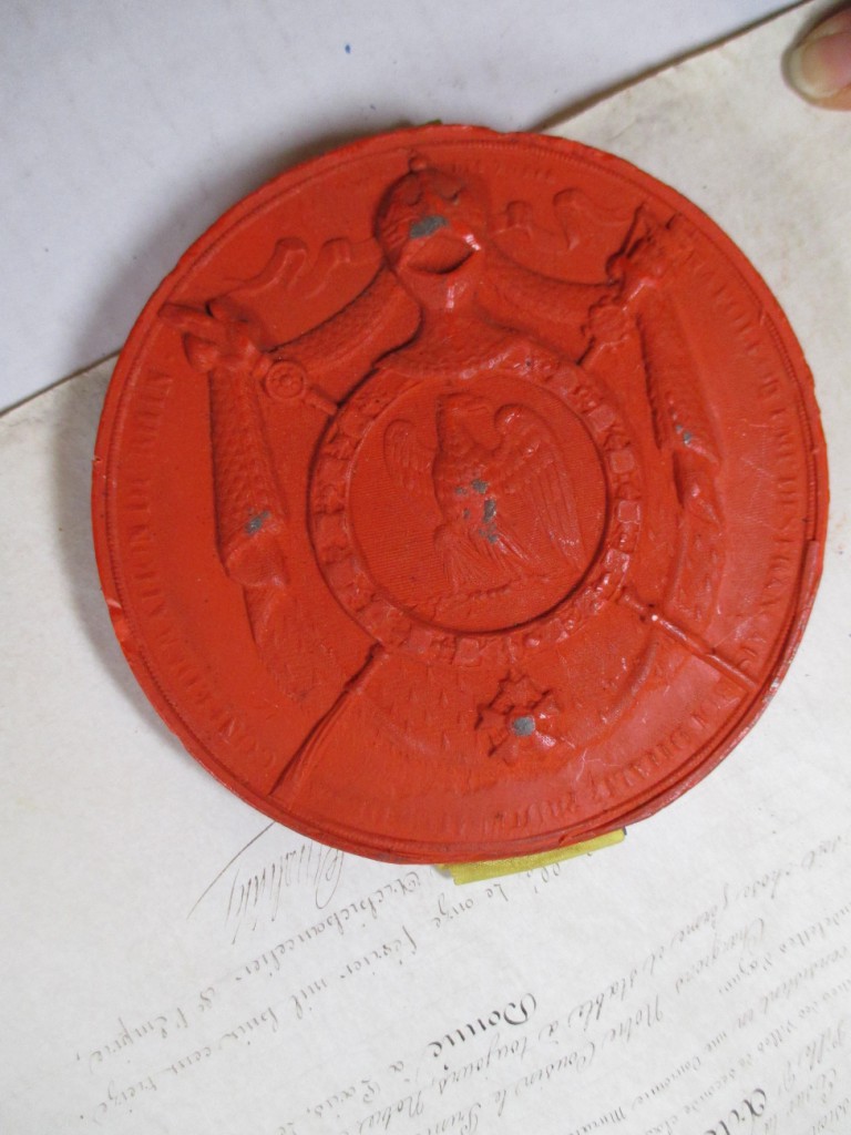 Document 5 : Revers du sceau pendant