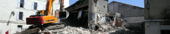 Le permis de démolir Photo D. Bounias / Ville d'Arles