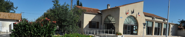Façade de la mairie annexe de Mas-Thibert