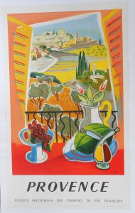 Affiche de la SNCF de 1954